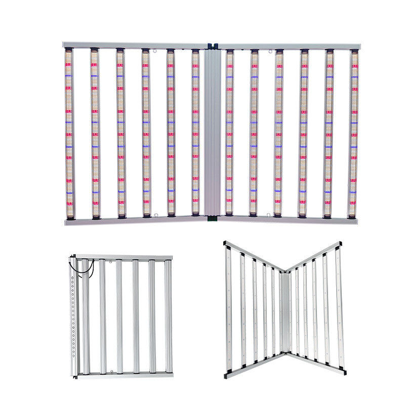 Wholesale 1200W Led Grow Light Fixture Full Spectrum Commercial SAMSUNG LM301H LM281B Led 12 Bar 4x6ft Indoor for Veg Fruit Tomato