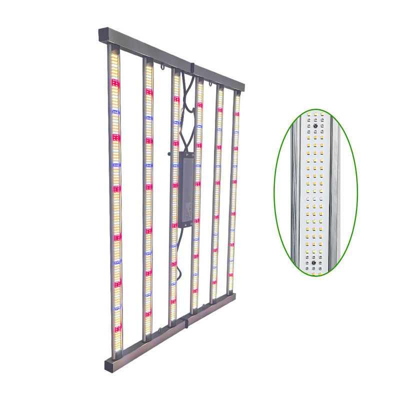 Samsung Chips 4×4ft 6 Bar 720W Full Spectrum Led Grow Light Hydroponic Greenhouse for Farm Veg Fruit Tomato Plant