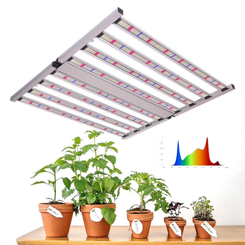 ANDY 800W Bar Style Led Grow Light Full Spectrum Best Foldable Customized Ip66 4X4FT Samsung Chip LM301H EVO LM281B