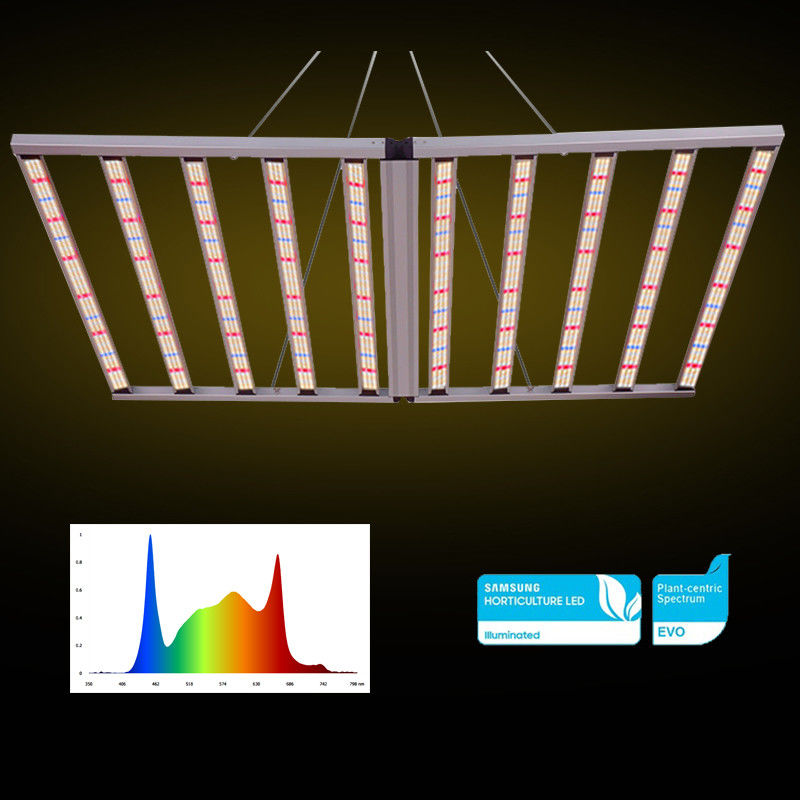 1000W Full Spectrum LED Grow Light 4x6ft  For Greenhouse Hydroponic Plants Cultivation