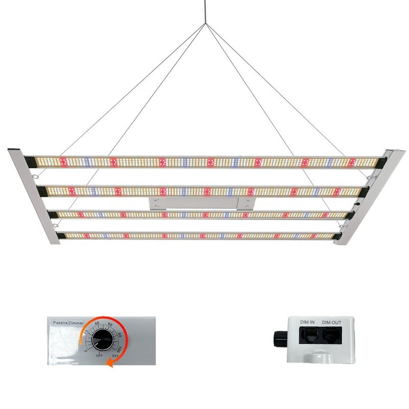 Dimmable Led Grow Light 400W High Yield LM281B Diodes Full Spectrum for Veg Bloom Light Hydroponic