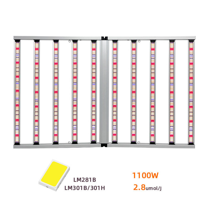 Foldable Custom Spectrum LED Grow Lights 1100W Ultraviolet Light For Growing Plants