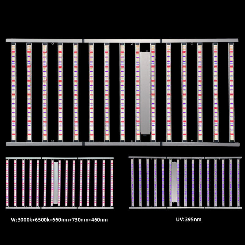 Indoor 1500W Full Spectrum UV Grow Light Bar , UV IR Grow Light Bar 4x8ft 110x240cm