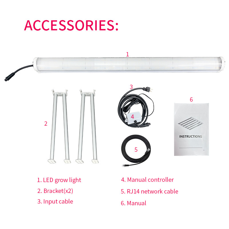 120W Samsung LED Under Canopy Grow Light with 660nm 730nm Spectrum