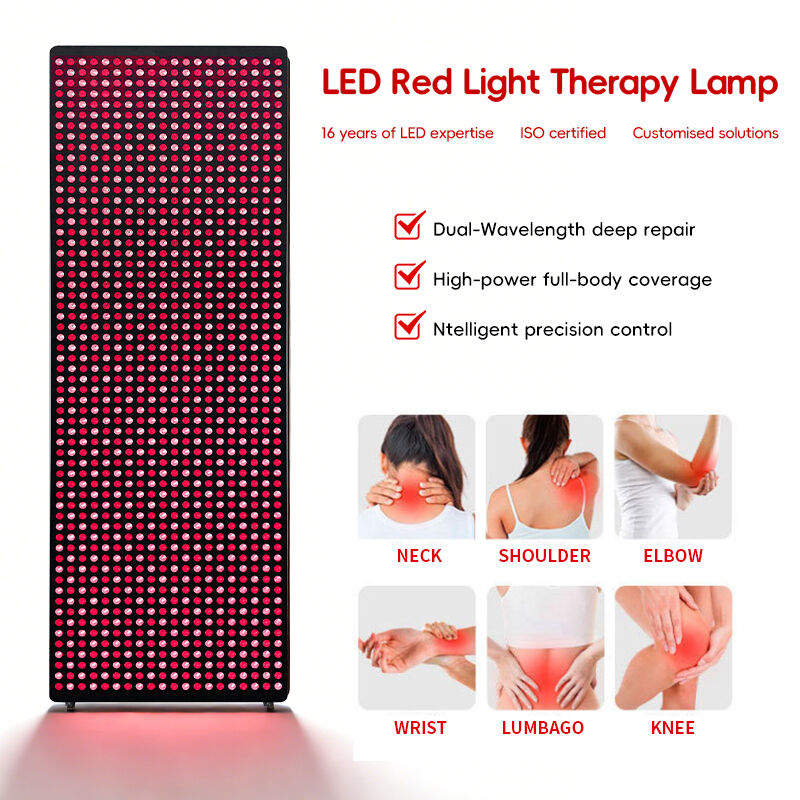 Whole Body Infrared Therapy Panel 1200 LEDs 6000W 1.8m High 