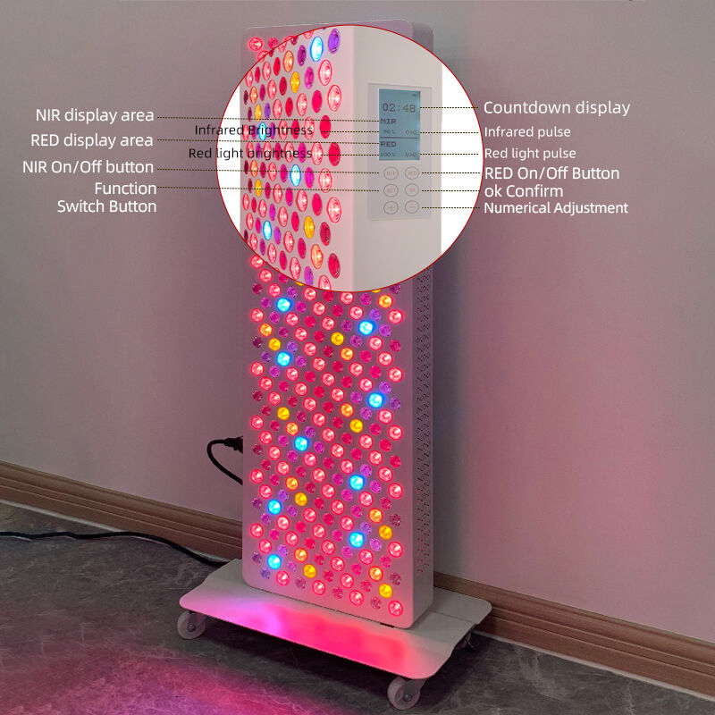 9 Wavelength Infrared Red Light Therapy Panels 