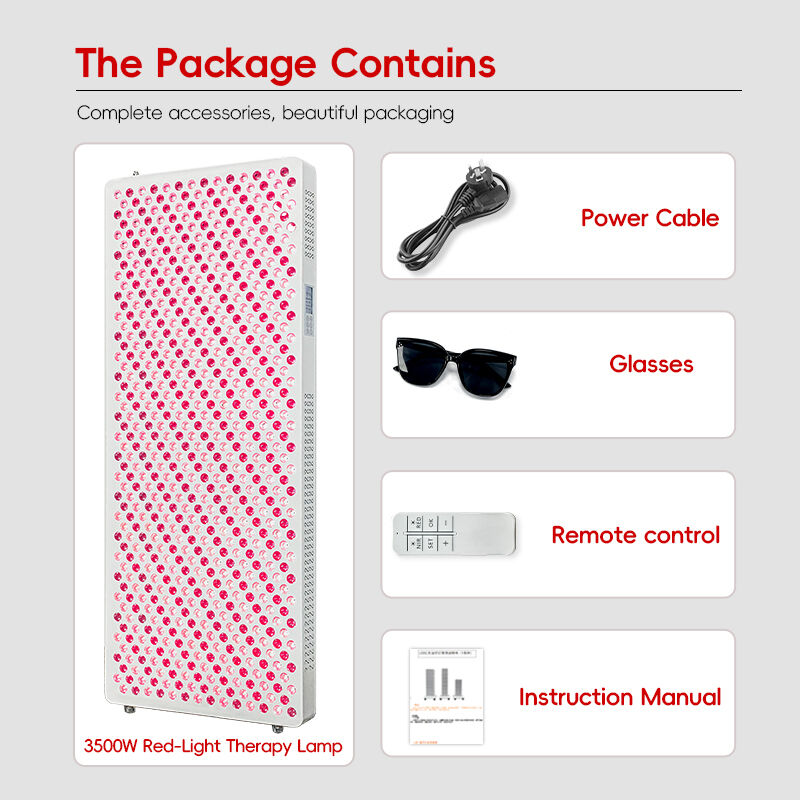 50 Inch 700 LEDs Near Infrared Red Light Device LED Therapy Panel 3500W Full Body