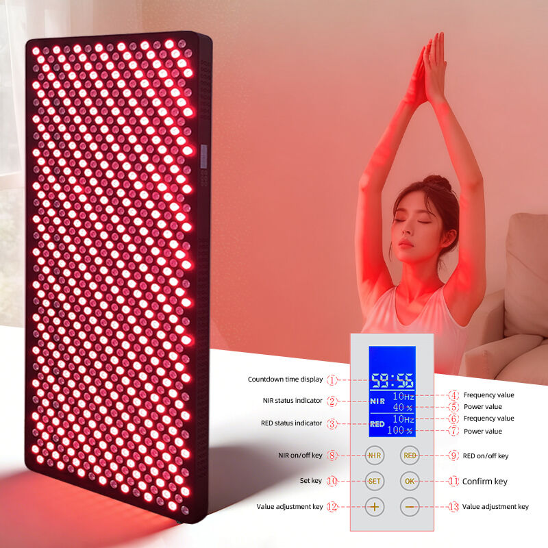 700 LEDs Large Infrared Red Light Therapy Panel 3500W