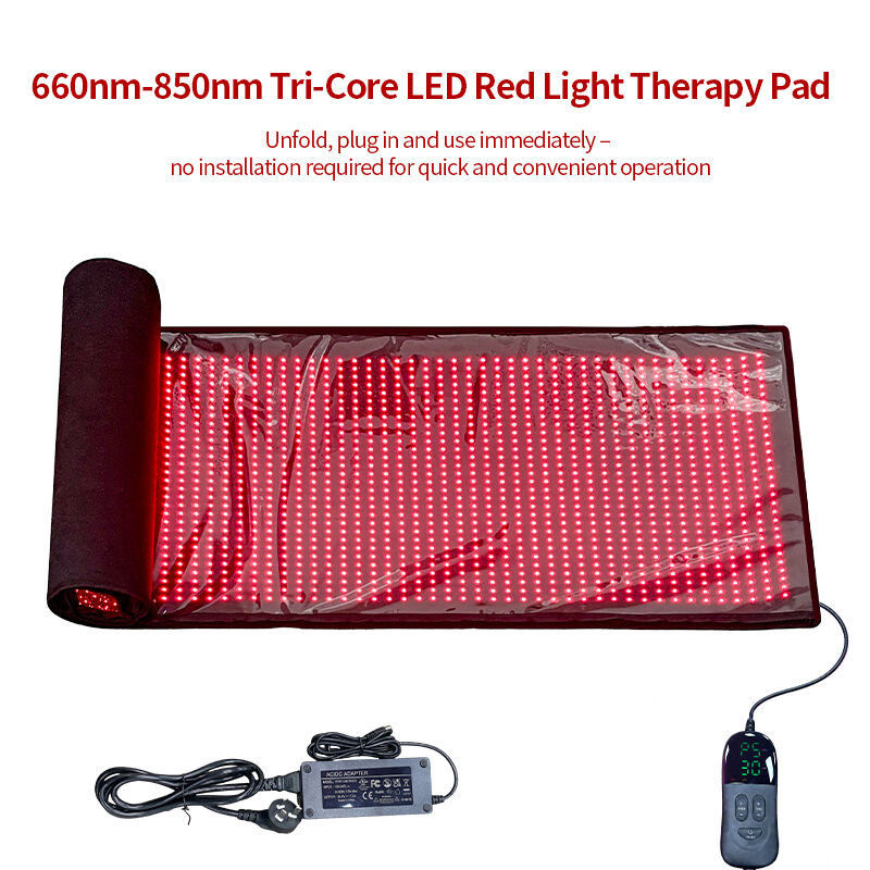 Infrared Mat Red Light Therapy Blanket for Yoga Gym