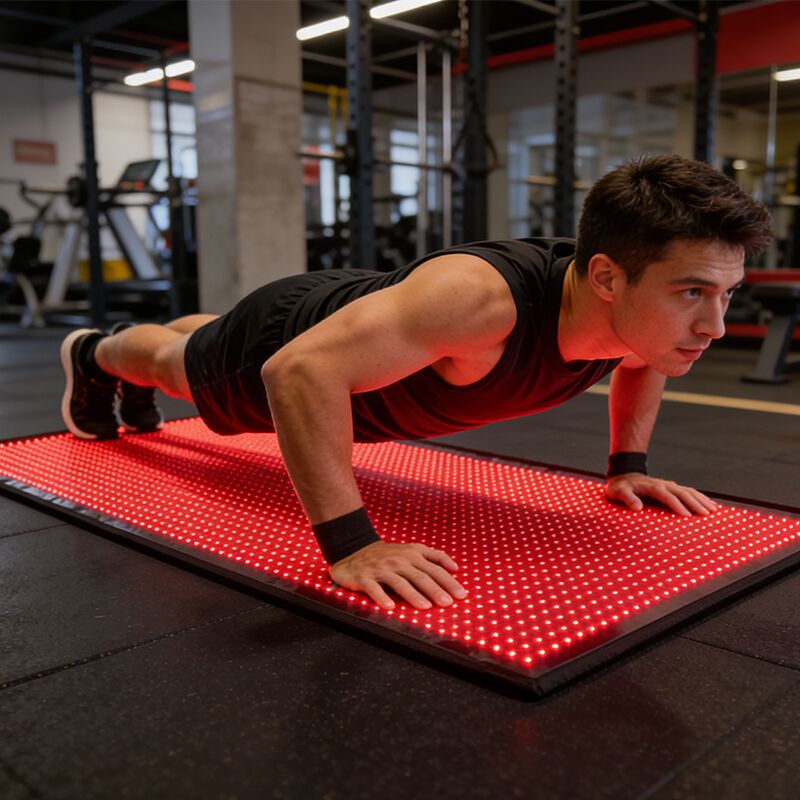  LED Red Light Mat Therapy Blanket for Pilates Yoga