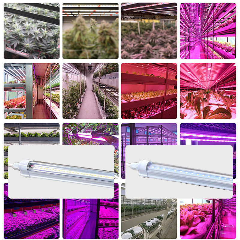 Waterproof LED T8 Grow Lights 18W 25W 36W Full Spectrum LED Grow Light Tube