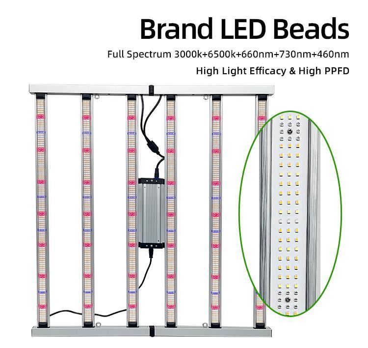 Samsung LM281B Full Spectrum 720W LED Grow Lights Wholesale Commercial Indoor Plant Lamp Tomato Hydroponic for Planting