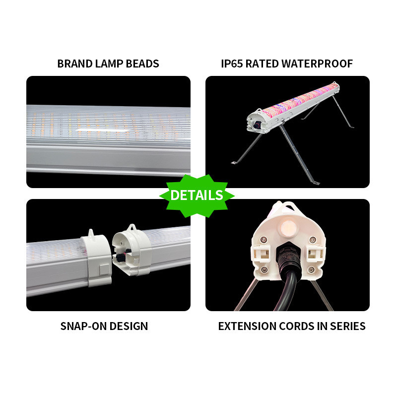 Dimmable Vertical Farmer Samsong Lm301h 281b Full Spectrum Far Red Inter-raw Under Canopy Led Grow Light Bar 120w