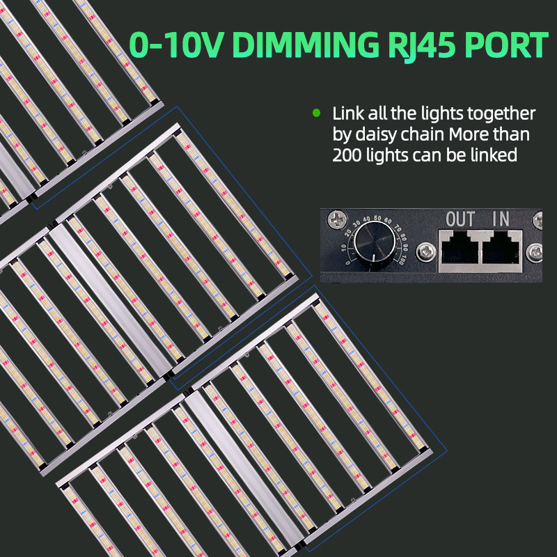 Samsung LM301h EVO LM281B Pro LED Grow Lights Bar Style 1000W LED Grow Light Full Spectrum