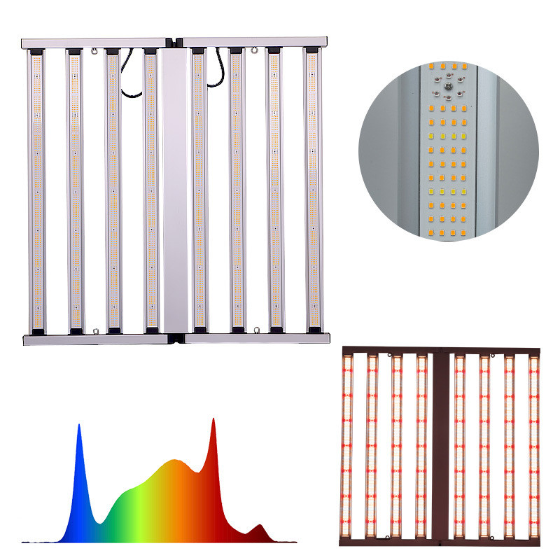 ANDY Customized1000W LM281b Full Spectrum 800W Led Grow Light Bar  Samsung LM301h Evo for Veg Bloom Hydroponic