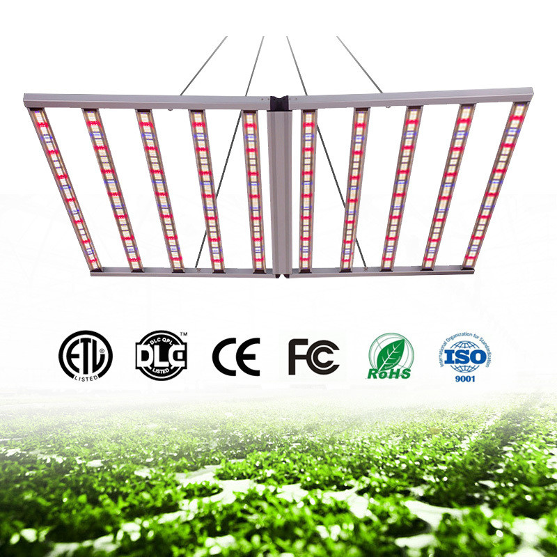 Two Channel Dimmable Full Spectrum Plant Light Commercial LED Plant Grow Light Bar