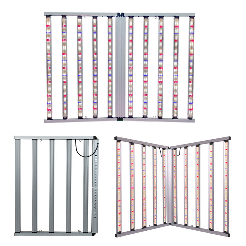 4x6ft Full Spectrum 10 Bar LED Grow Light 1000W Commercial SAMSUNG LM301H LM281B for Veg Fruit Tomato Microgreen