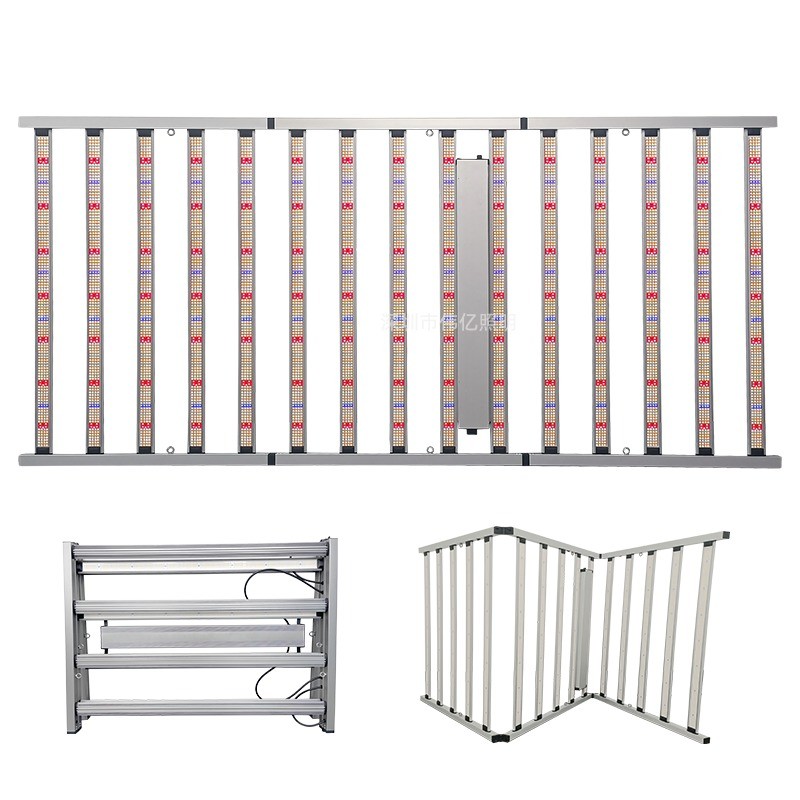 4x8ft 15 Bars Full Spectrum LED Growing Lights 1500W Commercial LED Grow Light For Plant Growth