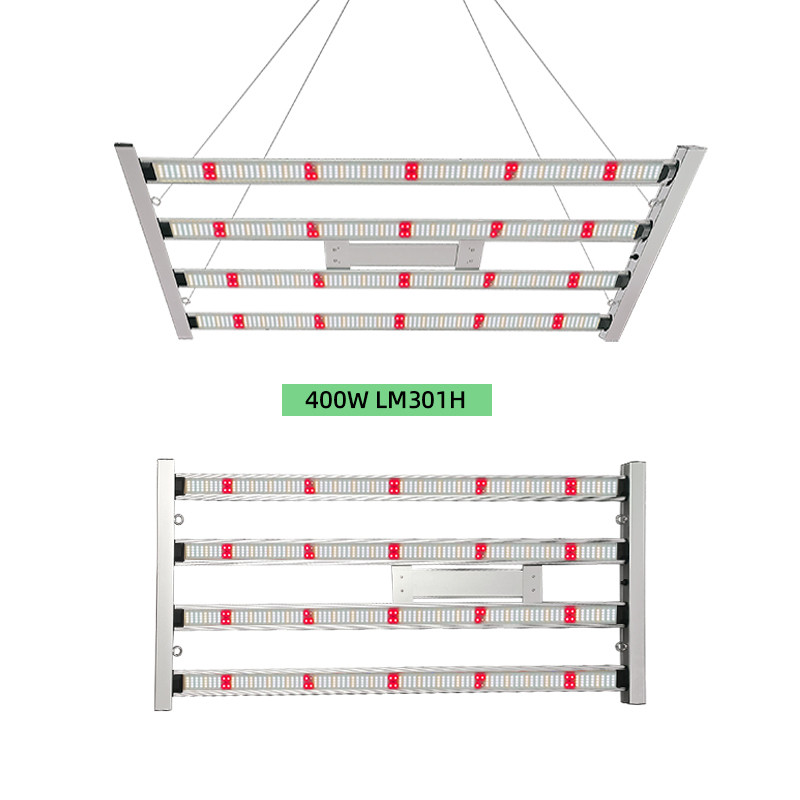 LM301H 2×4ft 400W 4 Bar LED Plant Grow Light ANDY SAMSUNG Chips Commercial Full Spectrum