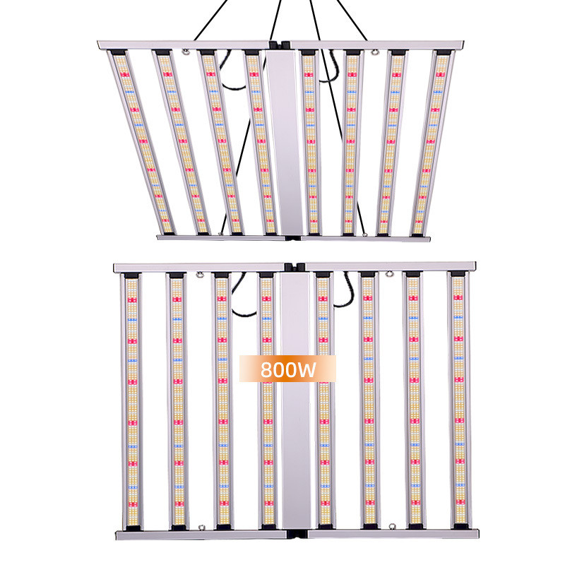 8 Bar Led Grow Light 800W Wholesale Factory Direct Horticulture Samsung LM301H EVO LM281B for Indoor Commercial Plants