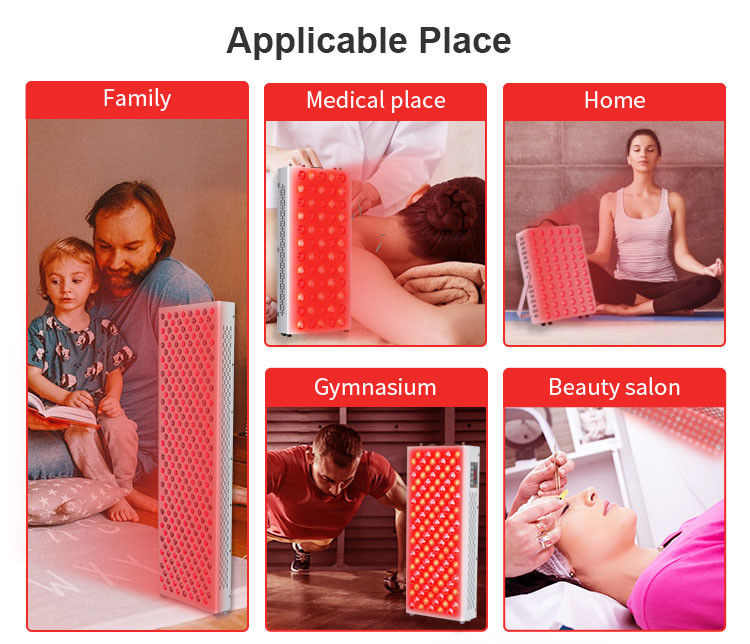 300W 600W 1000W 1500W LED Red Light Therapy Panel Full Body Infrared Light Therapy Panels