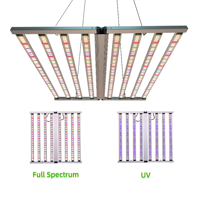 Two Way 900 Watt LED Grow Light Full Spectrum UV IR LED Grow Light 730nm