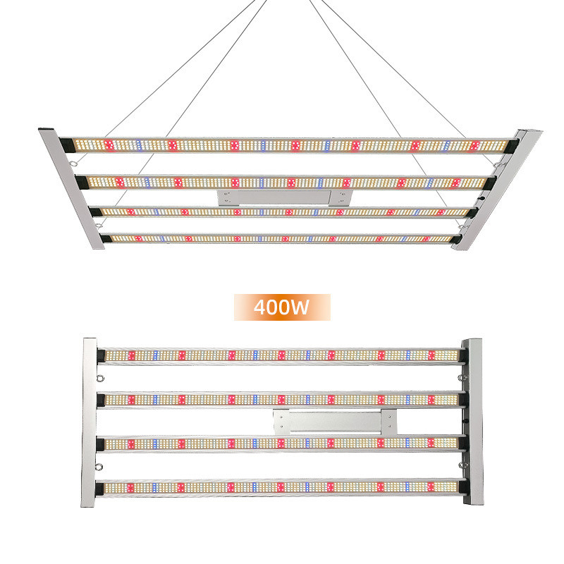 Dimmable Full Spectrum LED Plant Grow Light 400W Popular Horticulture Hydroponics Veg Bloom UV IR Bar for Indoor