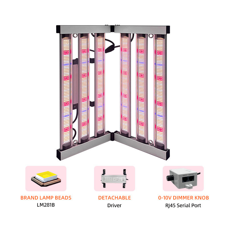 Wholesale Foldable Samsong LM301H EVO LM281B Light Bar Full Spectrum Led Grow Lights 320W for Indoor Grow Tent