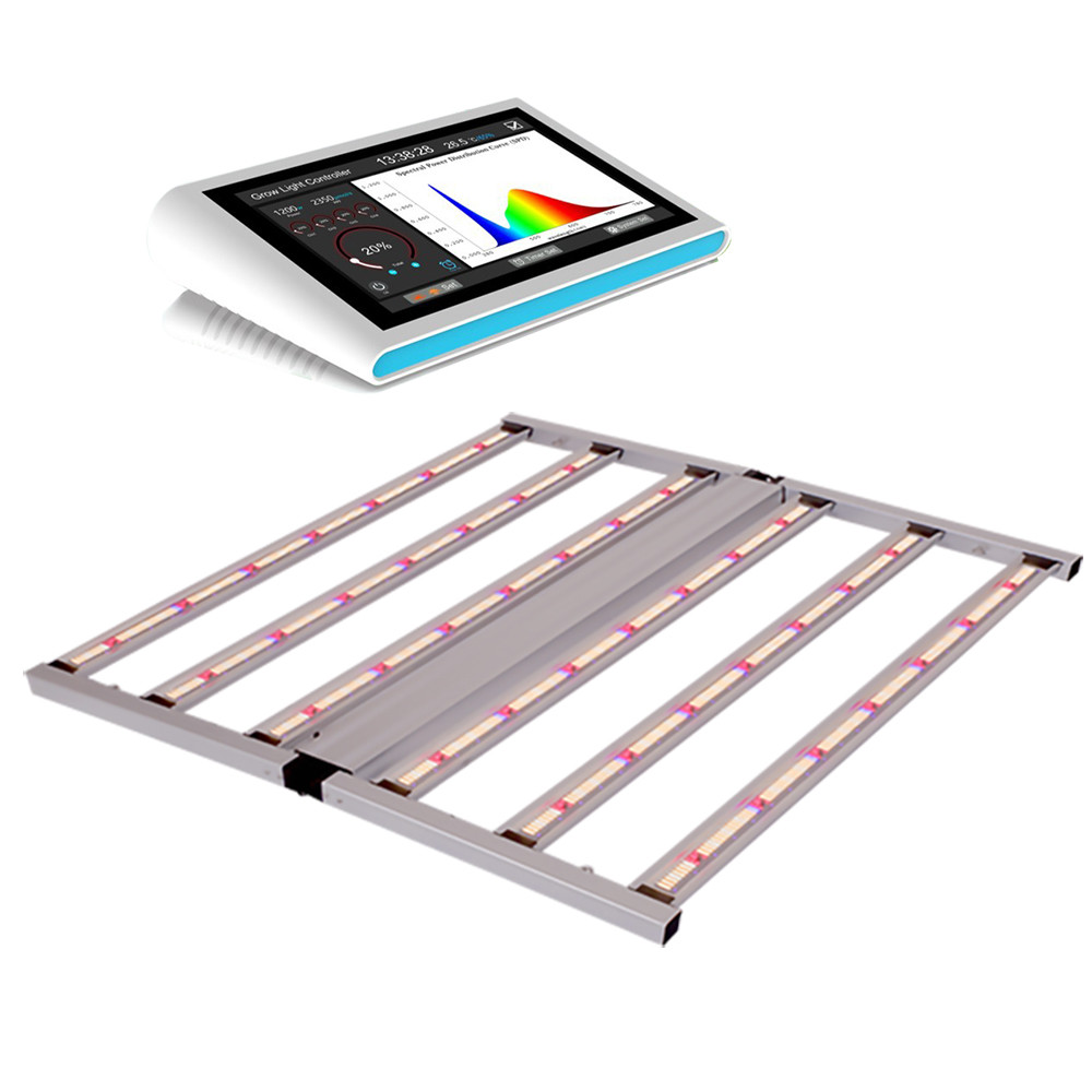 Aluminum Foldable Full Spectrum Samsong Lm301H 281B EVO Beads 600W 640W 650W LED Grow Lights Bar