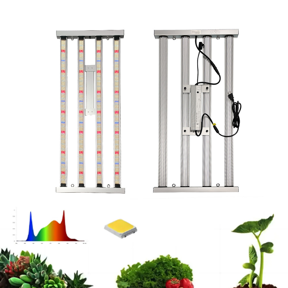Dimmable Led Grow Light 400W High Yield LM281B Diodes Full Spectrum for Veg Bloom Light Hydroponic