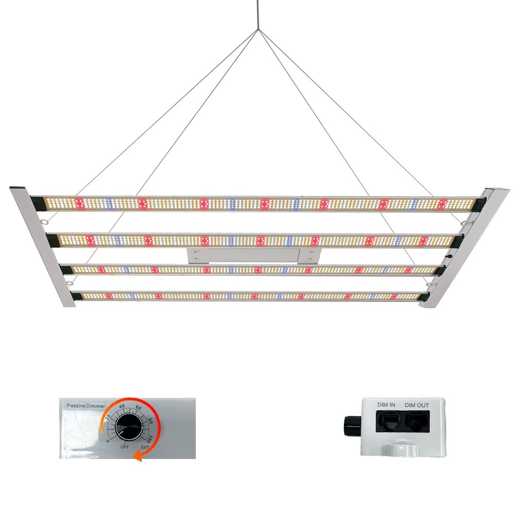 Dimmable Led Grow Light 400W High Yield LM281B Diodes Full Spectrum for Veg Bloom Light Hydroponic
