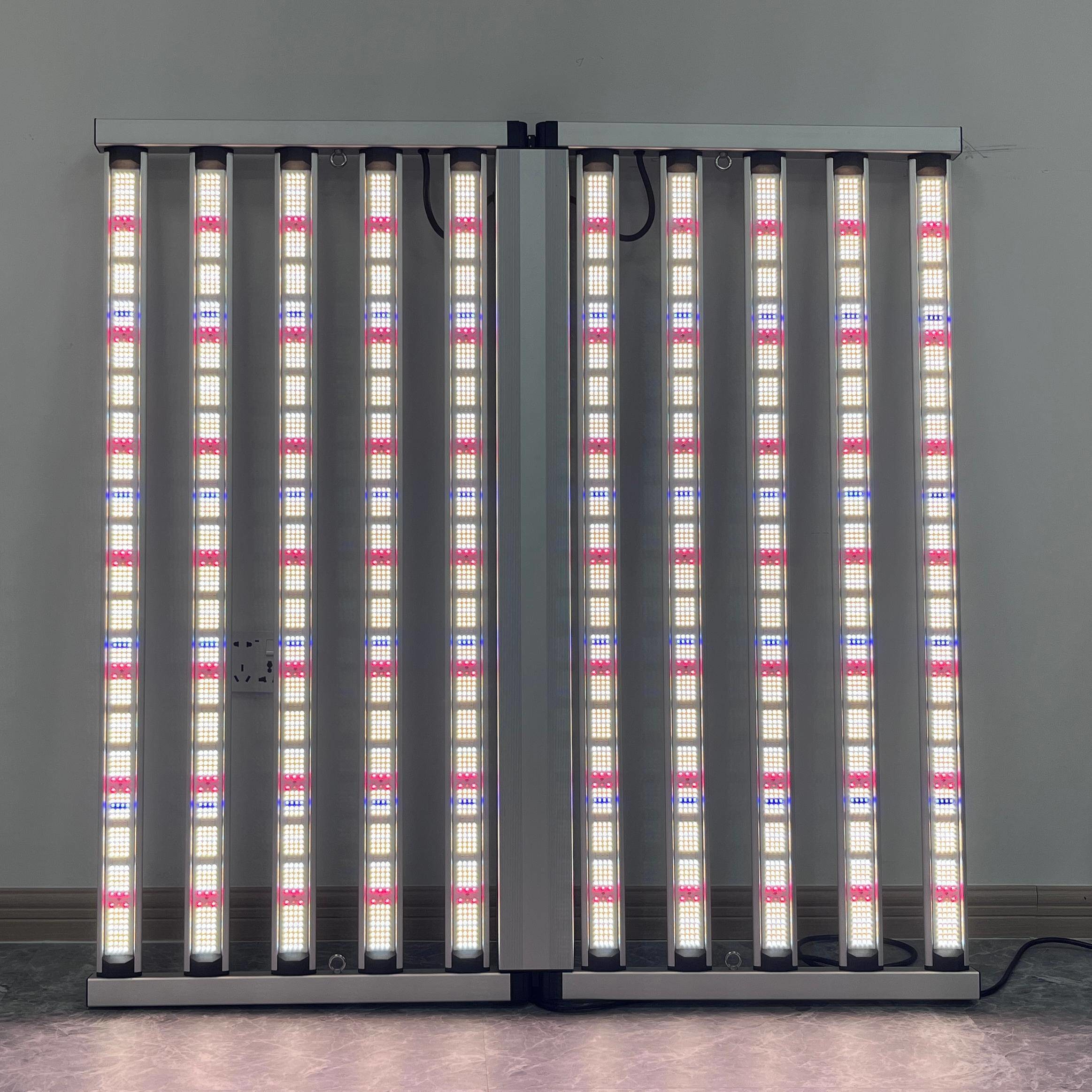 1100W UV LED Grow Light  LM281B 10 Bars Grow LED Lights For Indoor Plants