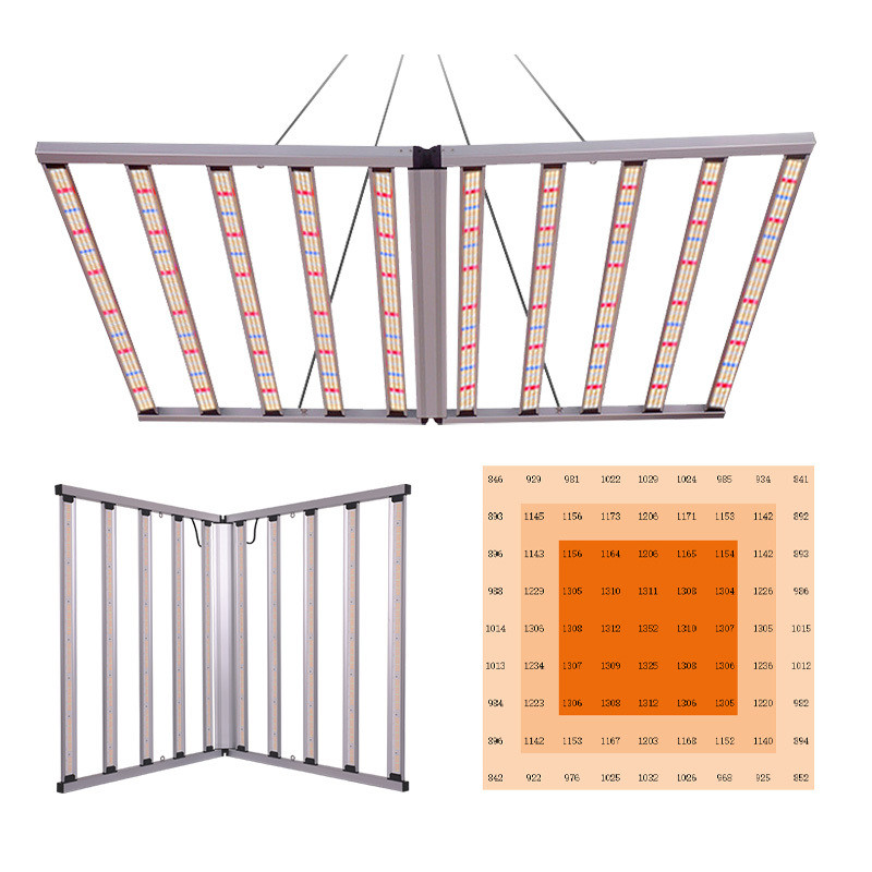Best Sellers Foldable Full Spectrum LED Grow Light 1000W Dimmable Plant Growth Blue Red Lm281b for Indoor
