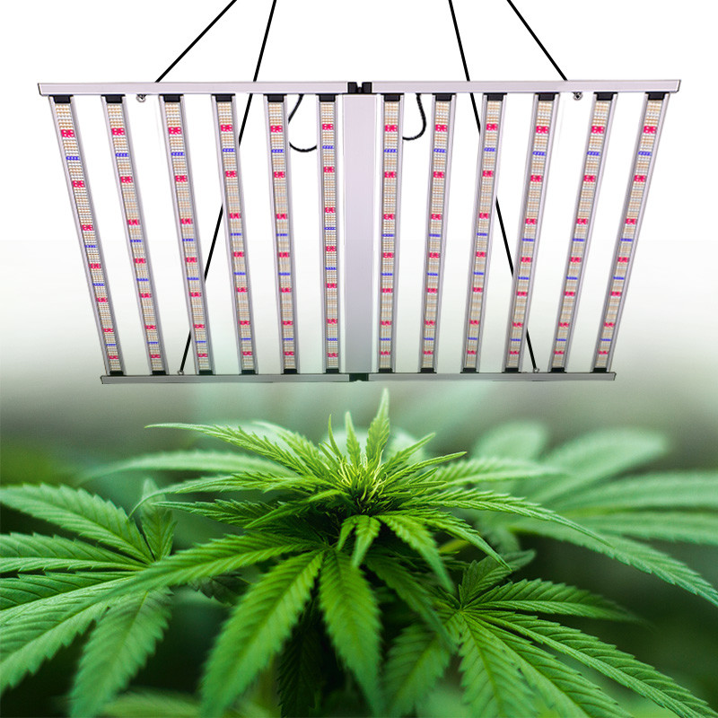 Hydroponic LED Grow Light Full Spectrum 4x6ft 1200W LED Grow Lights For Vertical Farming