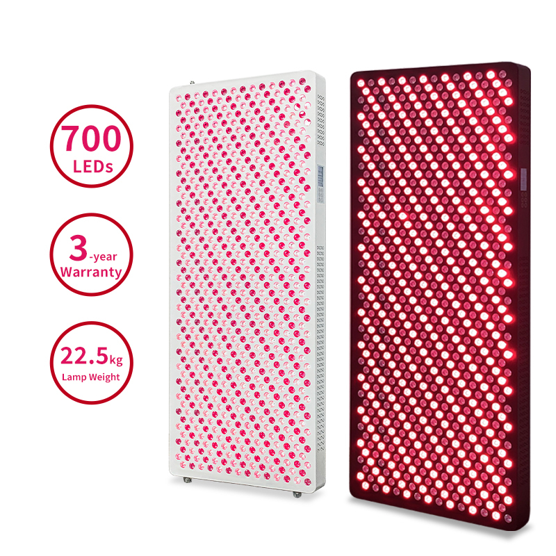 700 LEDs Standing Red Light Therapy Panel Heating Infrared Red Light Full Body