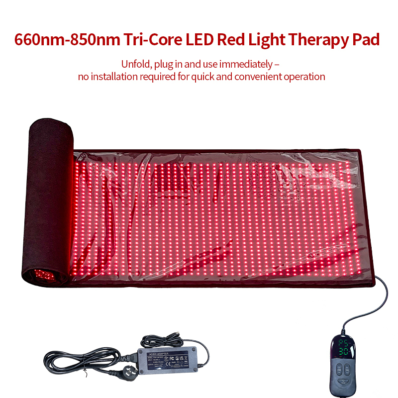 Led Red Light Therapy Bed Mat Full Body Red Light Therapy Blanket