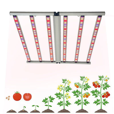 Dual Channel Dimmable LED Grow Light 700W Samsung LM301H Chips Hydroponic With UV