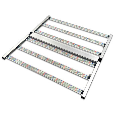 Luces de cultivo de espectro completo de 650W SAMSUNG para cultivo vertical en interiores de 4x4 pies, barra LED plegable